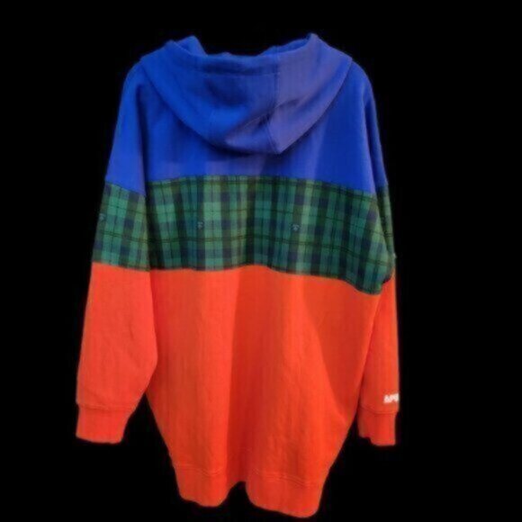 BAPE  - by A Bathing Ape Retro 90s inspired Hoodie Oversized Sz S - L NWT - Picture 3 of 10